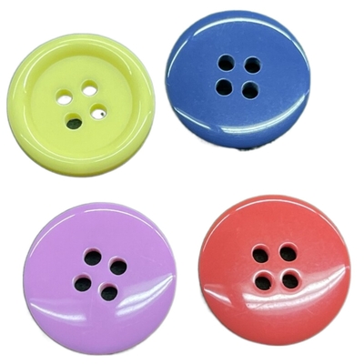 Knopen 4 van de krijt Plastic Hars Gaten28l ODM Kleur voor Kledingstuktoebehoren