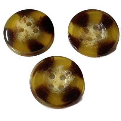 De de Hoornlaag van harsfaux knoopt 20mm Gat 4 dicht van toepassing is voor de Laagsweater van Vrouwen