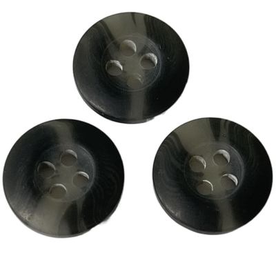 14mm Faux het Jasjebovenkleding van Grey Color Use On Coat van Hoornknopen
