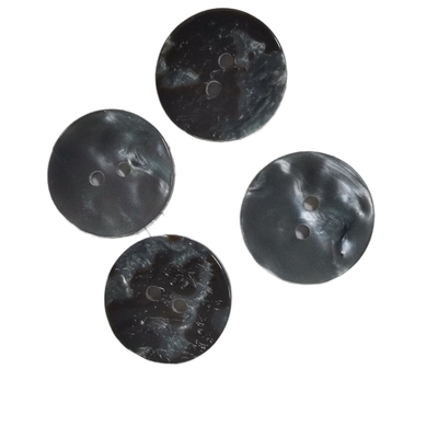 Het natuurlijke Gat 0.2g van Patroonshell natural material buttons two voor het Breien het Naaien en Handwerk