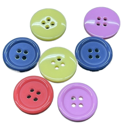Knopen 4 van de krijt Plastic Hars Gaten28l ODM Kleur voor Kledingstuktoebehoren