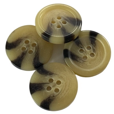 Rand 34L 4 van de de Knopen Geel Kleur van de Gaten Plastic Laag vals de hoorneffect