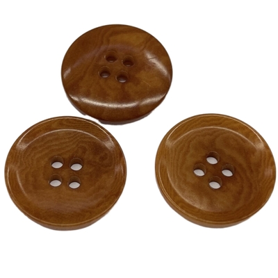 Natuurlijke Corozo van de kleurstof Bruine Kleur 36L Knopen met Rim Environment Friendly