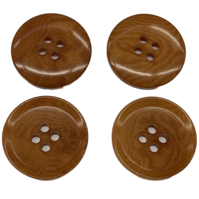 Natuurlijke Corozo van de kleurstof Bruine Kleur 36L Knopen met Rim Environment Friendly