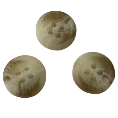 Van de de Laag Plastic Imitatiehoorn van vrouwen Knopen 5/8“ 4 Gatenodm