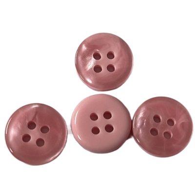 1/2“ 4 Knopen van het Gaten Plastic Overhemd met Krijt Achtergebruik voor Overhemdsblouses