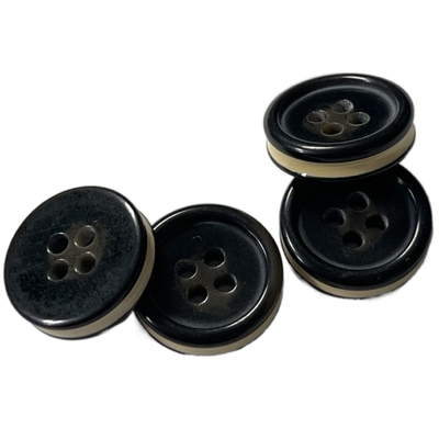 Speciale Rand op Geel de Knopen28l Gebruik van de Kleuren Plastic Laag voor Laagsweater