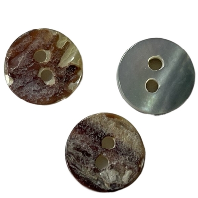 Het naaien en van DIY Materiële Natuurlijke Shell Buttons 16L Twee Gatenodm