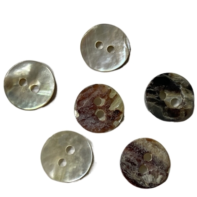 Het naaien en van DIY Materiële Natuurlijke Shell Buttons 16L Twee Gatenodm