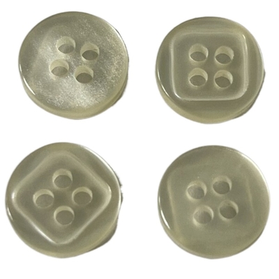 13mm 4 Knopengebruik van het Gaten Plastic Overhemd op het Overhemdskleding van Mensen