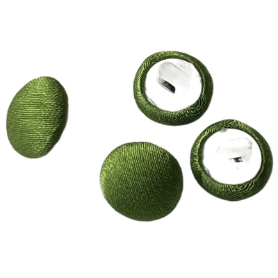 Van de de Laagsweater van vrouwen de Behandelde Knopen Stof met Plastic Steel Groene Kleur 16L
