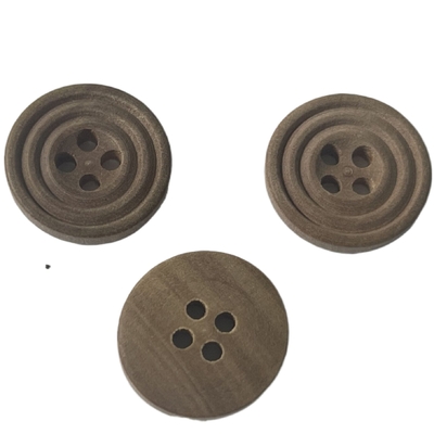 Gebruik van Eco het Vriendschappelijke Echte Houten Natuurlijke Materiële Knopen 30L op Luxe Naaiende Laag