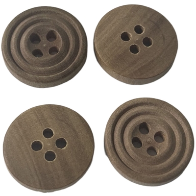 Gebruik van Eco het Vriendschappelijke Echte Houten Natuurlijke Materiële Knopen 30L op Luxe Naaiende Laag