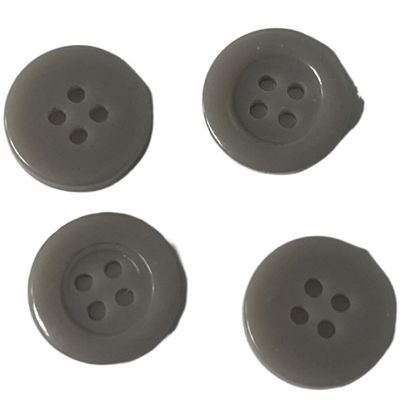 Grey Color Urea Buttons 15mm Gebruik op Brandweerman kleedt Naaiend Overhemd