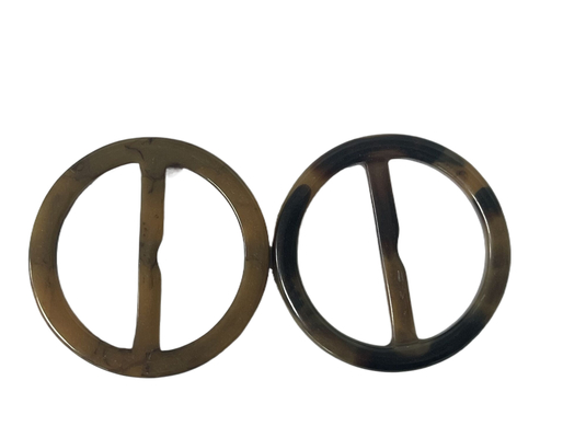 Plastic Gespen 2 Effect 56mm van de Gatenhoorn Gebruik voor de Bovenkleding van de Zaklaag