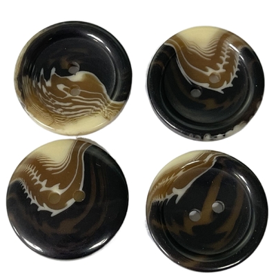 Imitatie de Knopen4holes 25mm Gebruik van de Rots Plastic Laag voor de Sweater van het Laagjasje